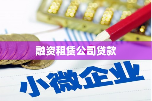 西丰融资租赁公司贷款