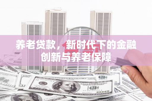 枋寮养老贷款，新时代下的金融创新与养老保障