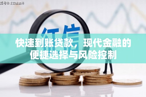 松江快速到账贷款，现代金融的便捷选择与风险控制