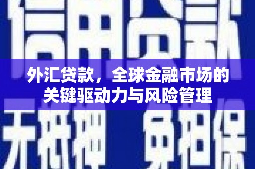 七美外汇贷款，全球金融市场的关键驱动力与风险管理