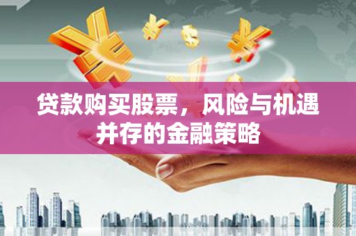 芦淞贷款购买股票，风险与机遇并存的金融策略