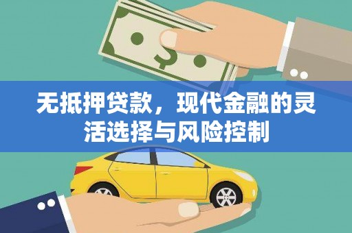 虞城无抵押贷款，现代金融的灵活选择与风险控制