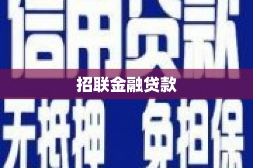 岢岚招联金融贷款