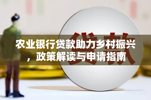 碑林农业银行贷款助力乡村振兴，政策解读与申请指南