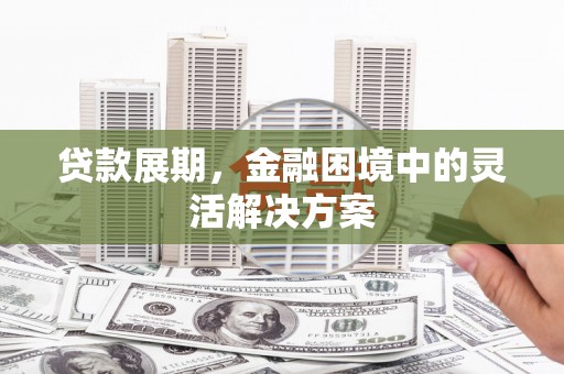 北仑贷款展期，金融困境中的灵活解决方案