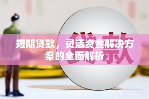 远安短期贷款，灵活资金解决方案的全面解析