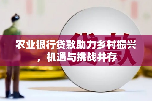 定远农业银行贷款助力乡村振兴，机遇与挑战并存