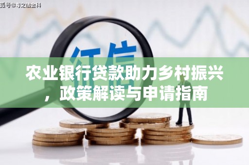 泾源农业银行贷款助力乡村振兴，政策解读与申请指南