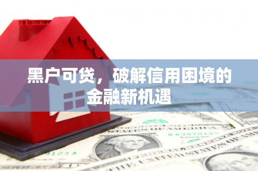 岳池黑户可贷，破解信用困境的金融新机遇
