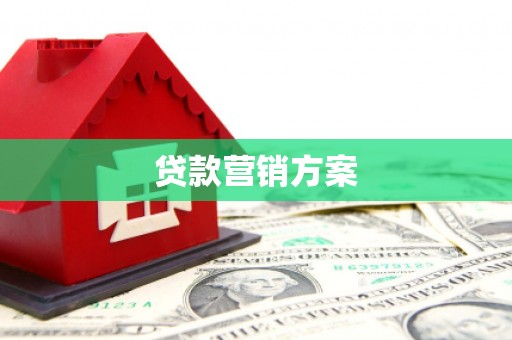驻马店贷款营销方案
